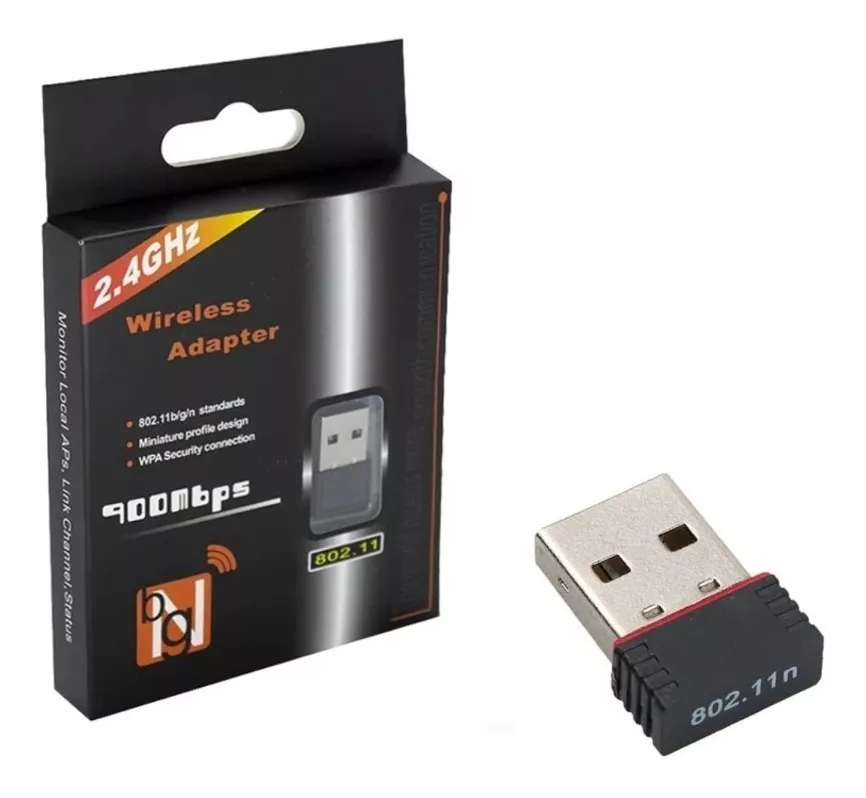 Mini Adaptador Wireless USB Wi-Fi 950mbps para PC e Notebook
